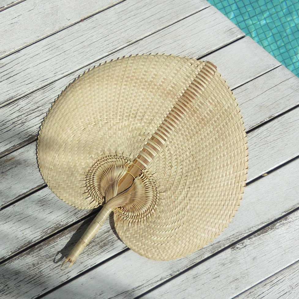 Balinese Woven Hand Fan