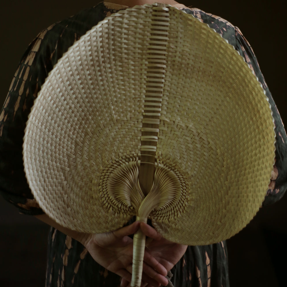 Balinese Woven Hand Fan