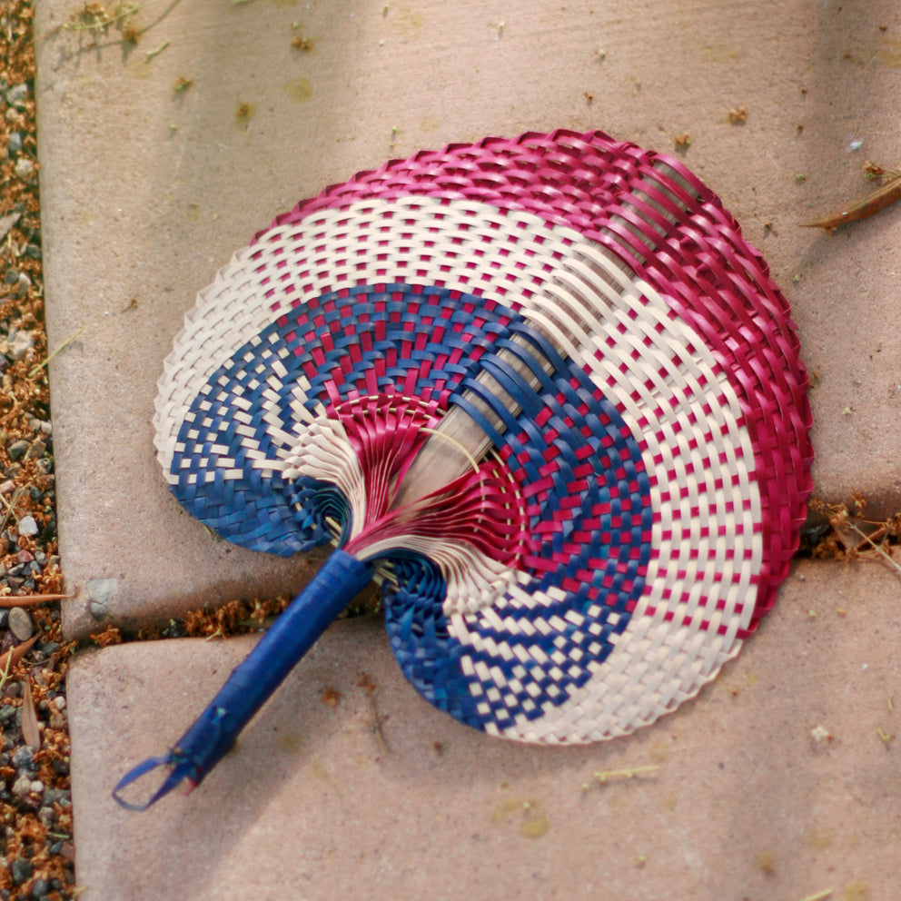 Balinese Woven Hand Fan