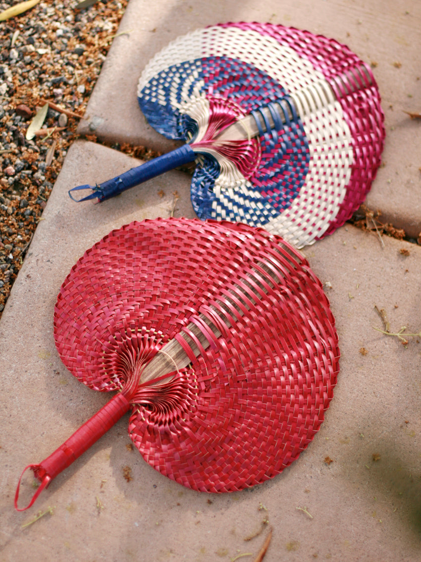 Balinese Woven Hand Fan