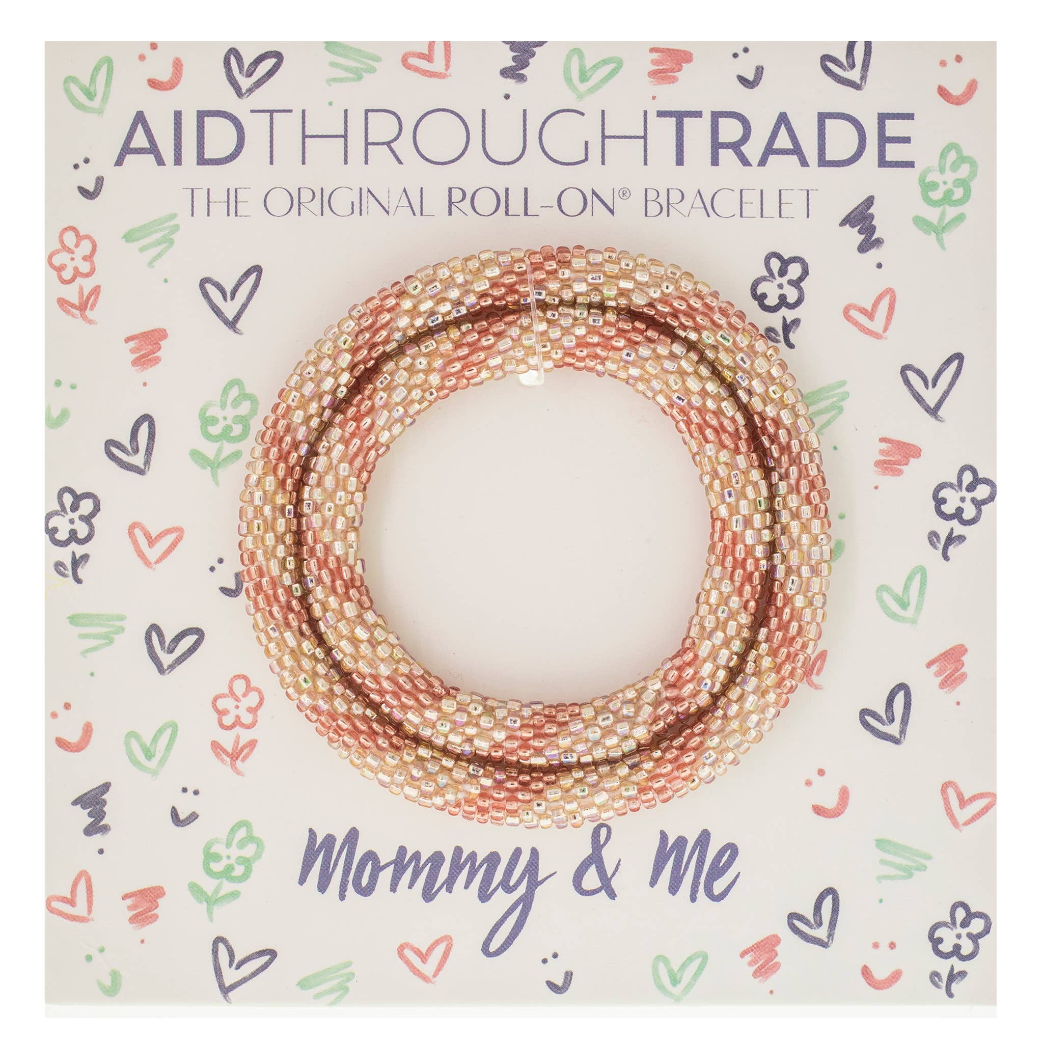 Rose Gold Mommy & Me Bracelets