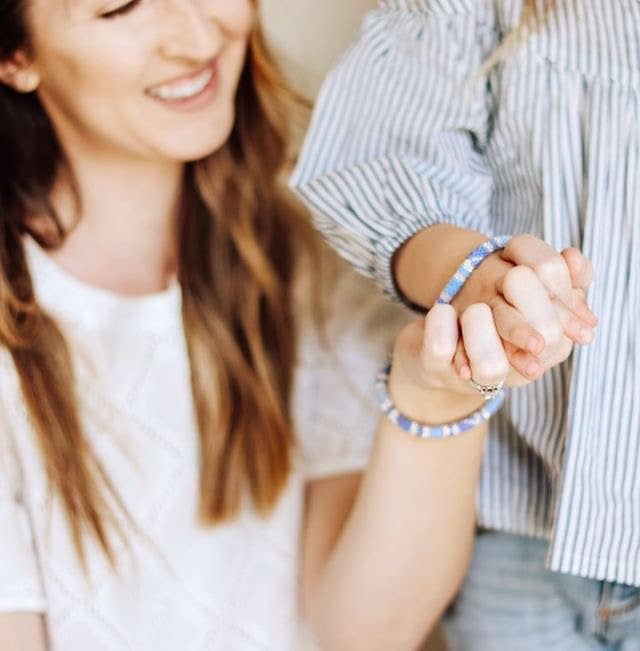 Rose Gold Mommy & Me Bracelets