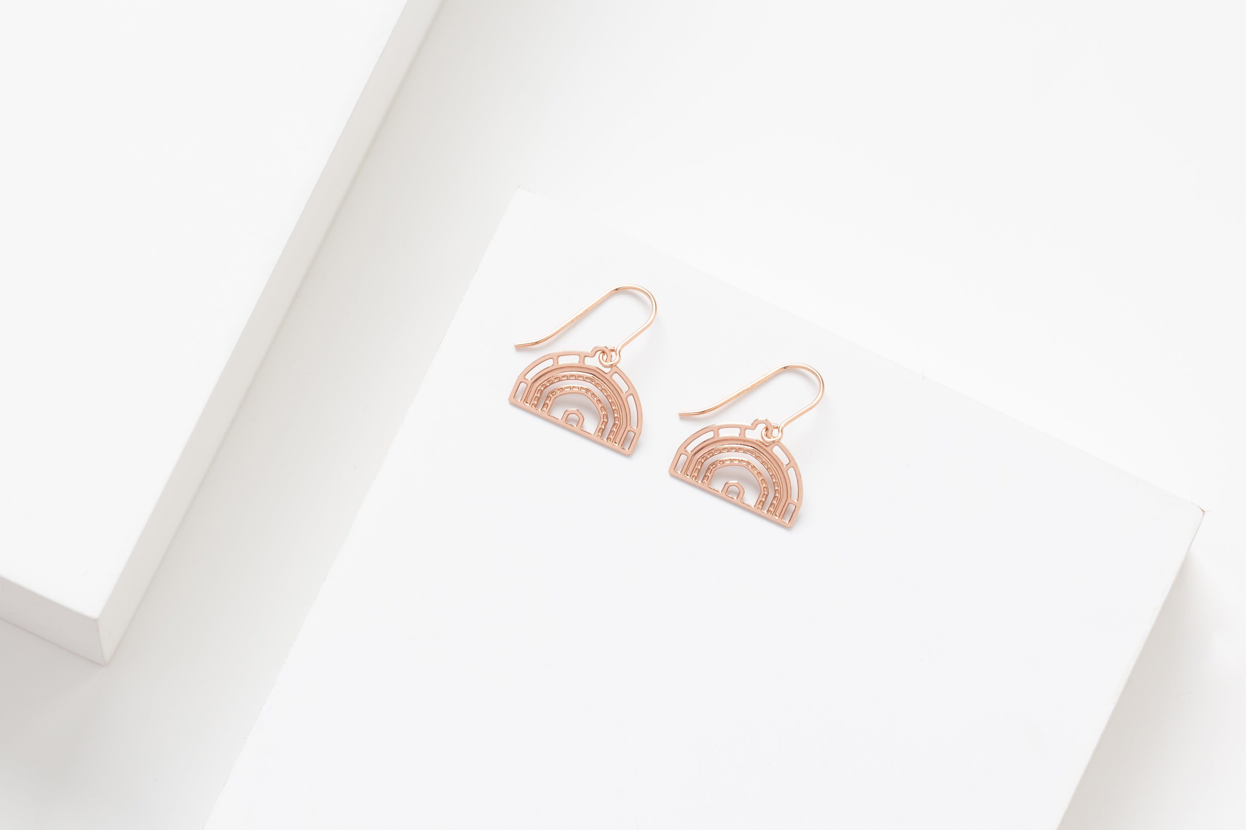 SANTA MARIA Earrings | archway stainless steel earrings