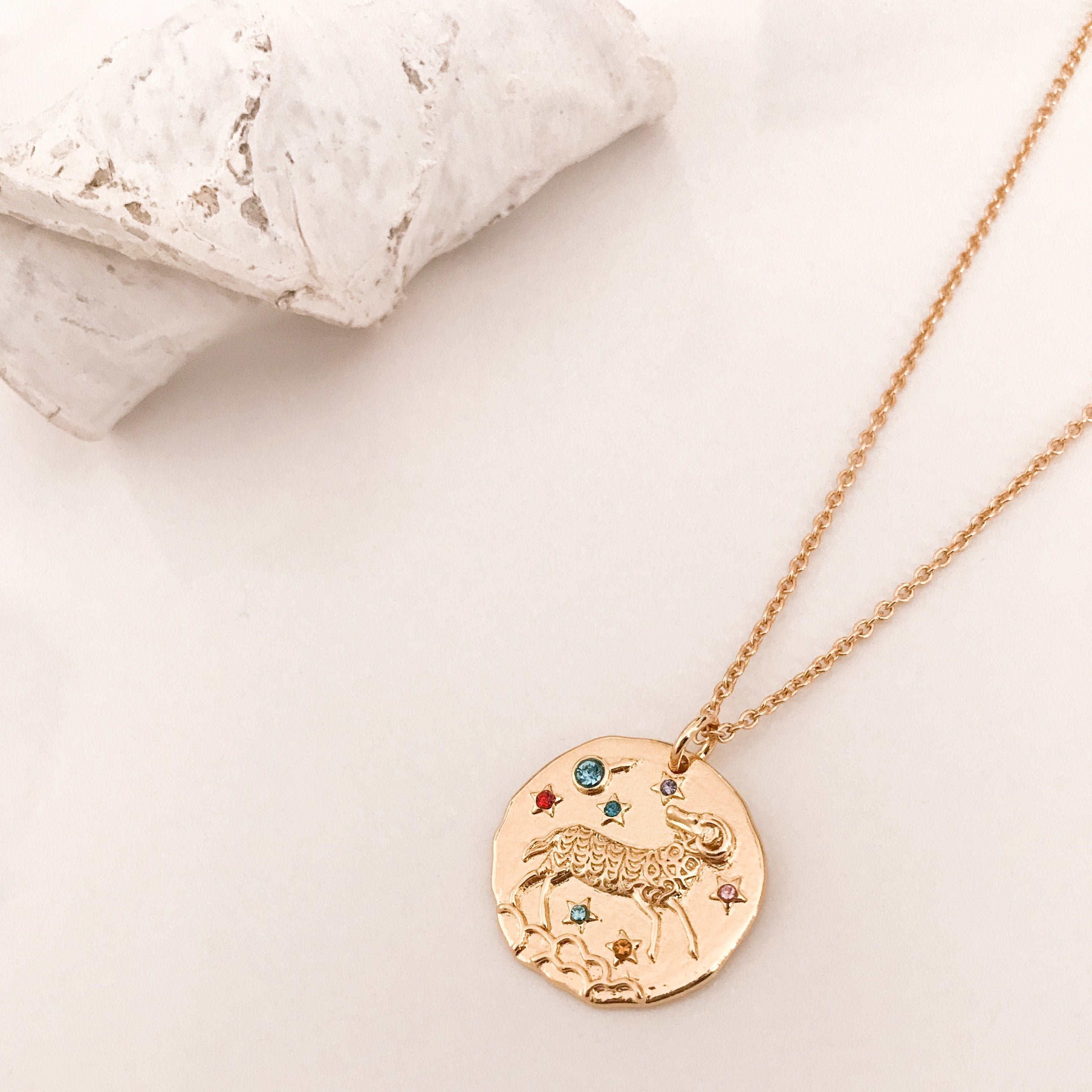 Wanderlust Zodiac Necklace