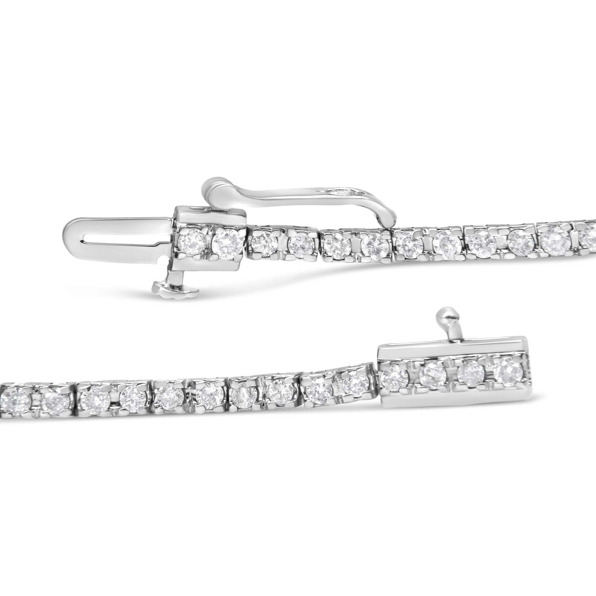 10K White Gold 2.0 Cttw Prong Set Round-Cut 7.25
