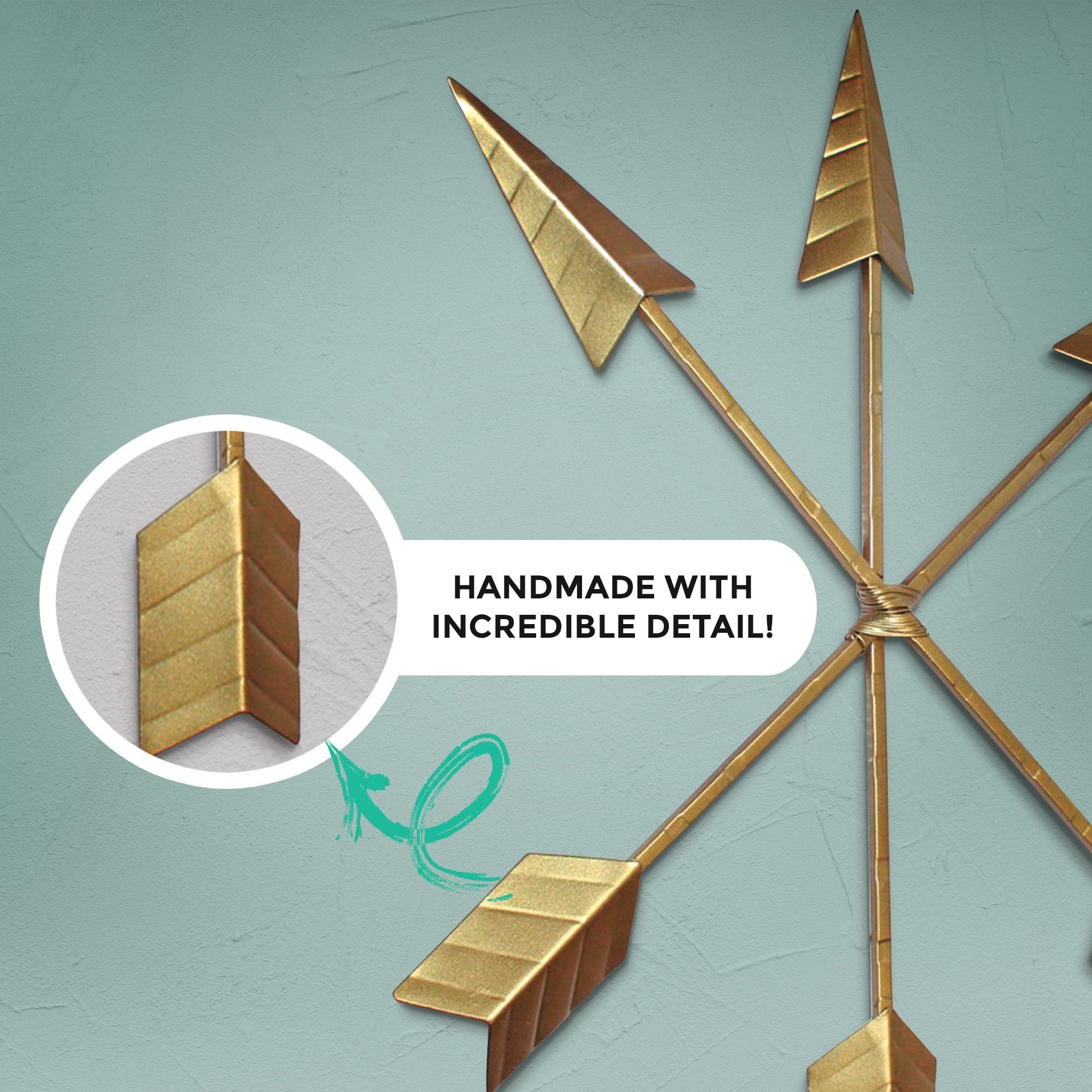 Gold 3-Set Arrows, 15