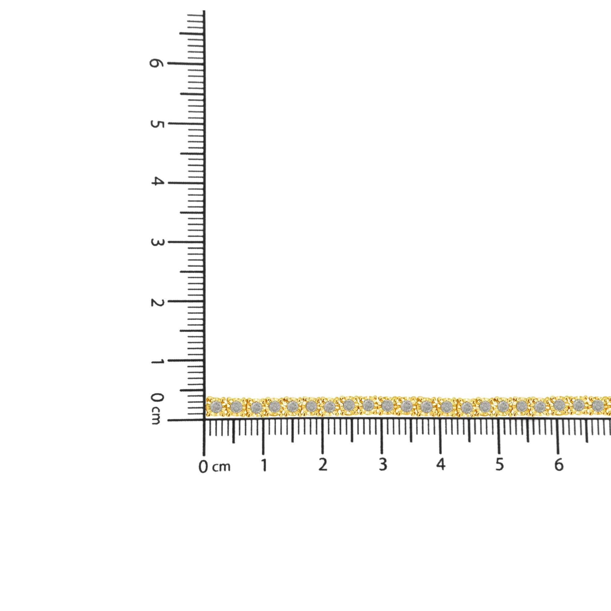 14K Yellow Gold Plated .925 Sterling Silver 3.0 Cttw Miracle-Set