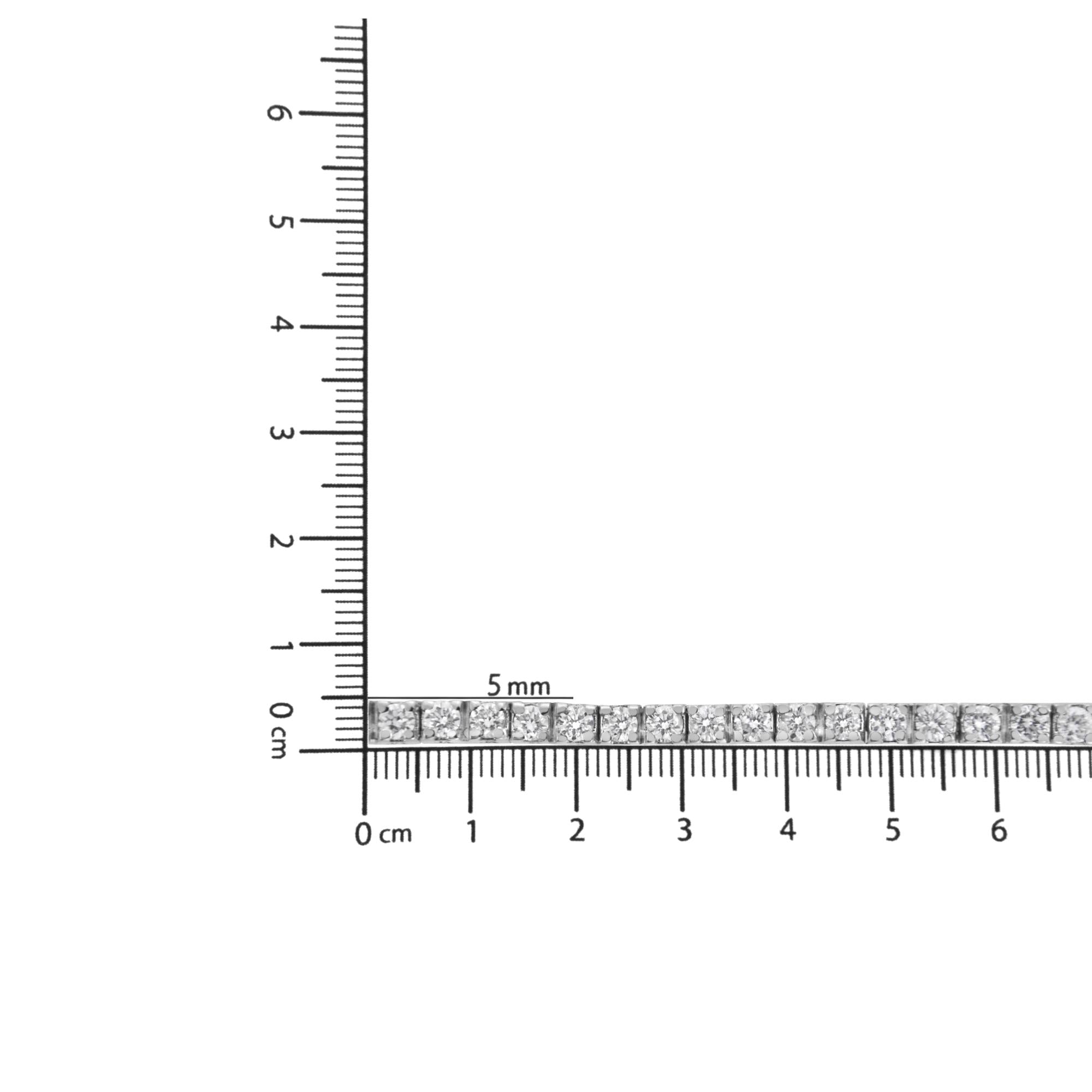 10K White Gold 2.0 Cttw Prong Set Round-Cut 7.25