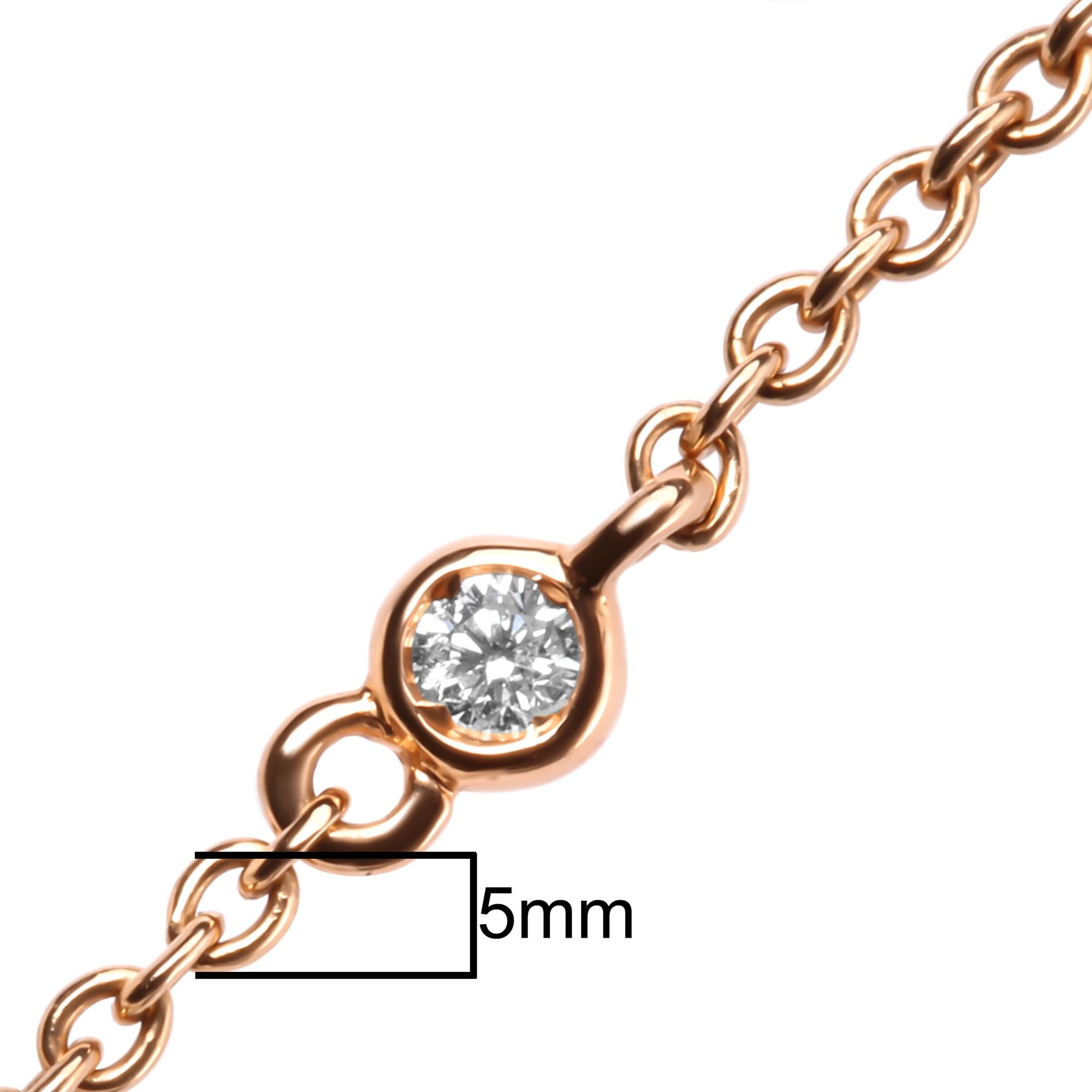 18K Rose Gold 1/2 Cttw Diamond and Freshwater Pearl Double Strand