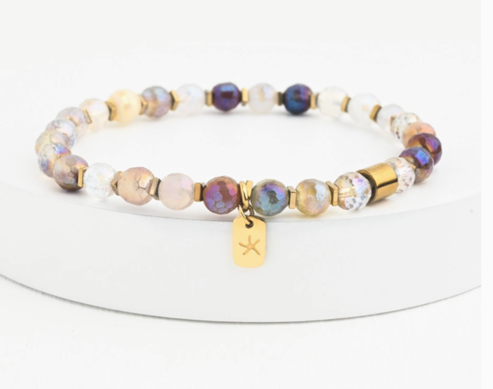 YuYu Gemstone Beaded Bracelet