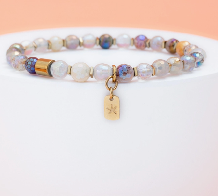 YuYu Gemstone Beaded Bracelet