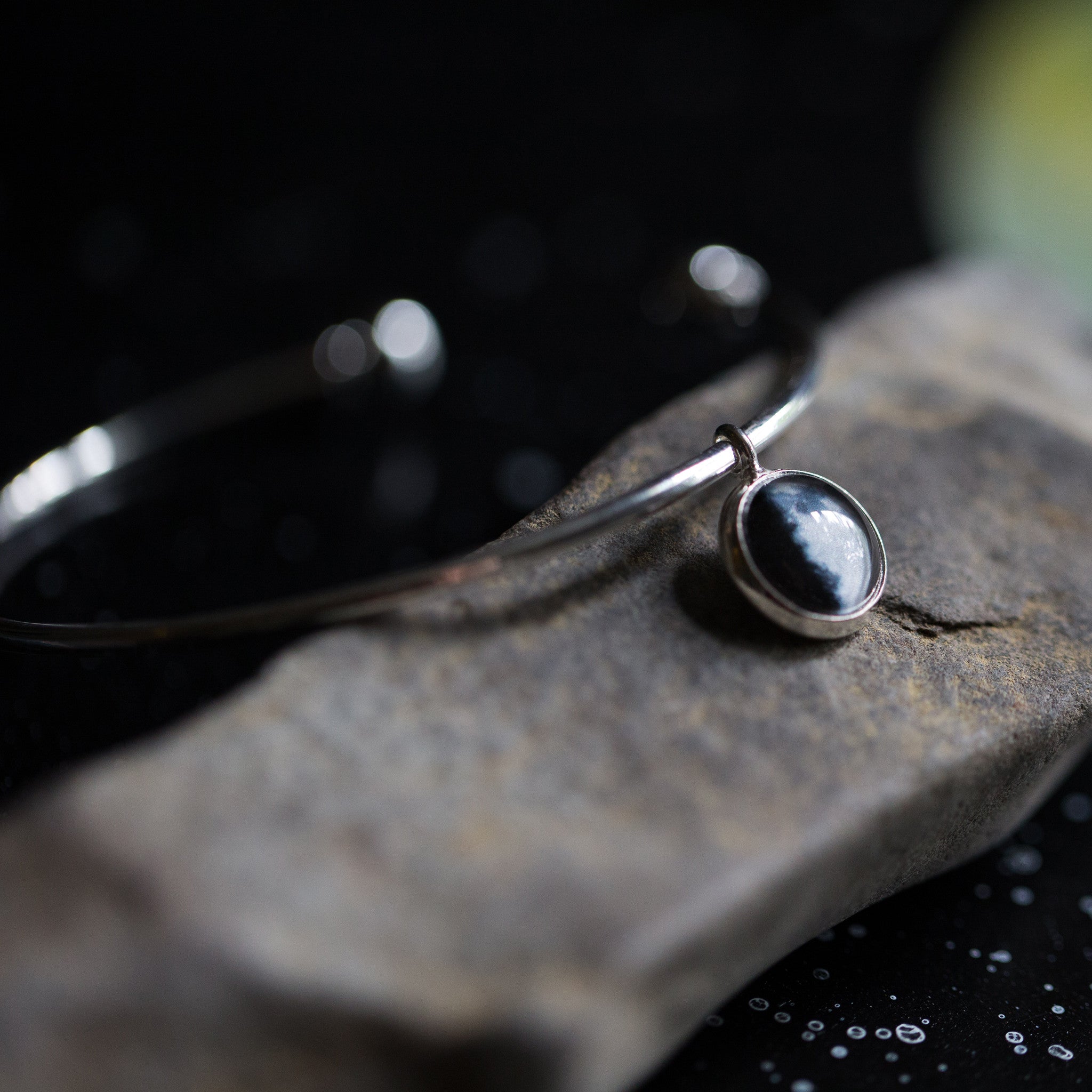 My Moon Custom Family Charm Bracelet with Multiple Moons