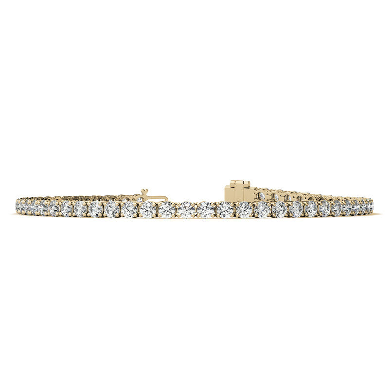 4.00 CTW AGI Certified Lab-Grown Diamond (G/VS) Tennis Bracelet in