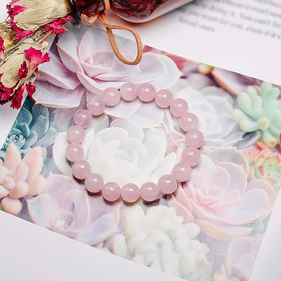 PRG Ruby Agate Bracelet for Emotional Healing and Strength Pink