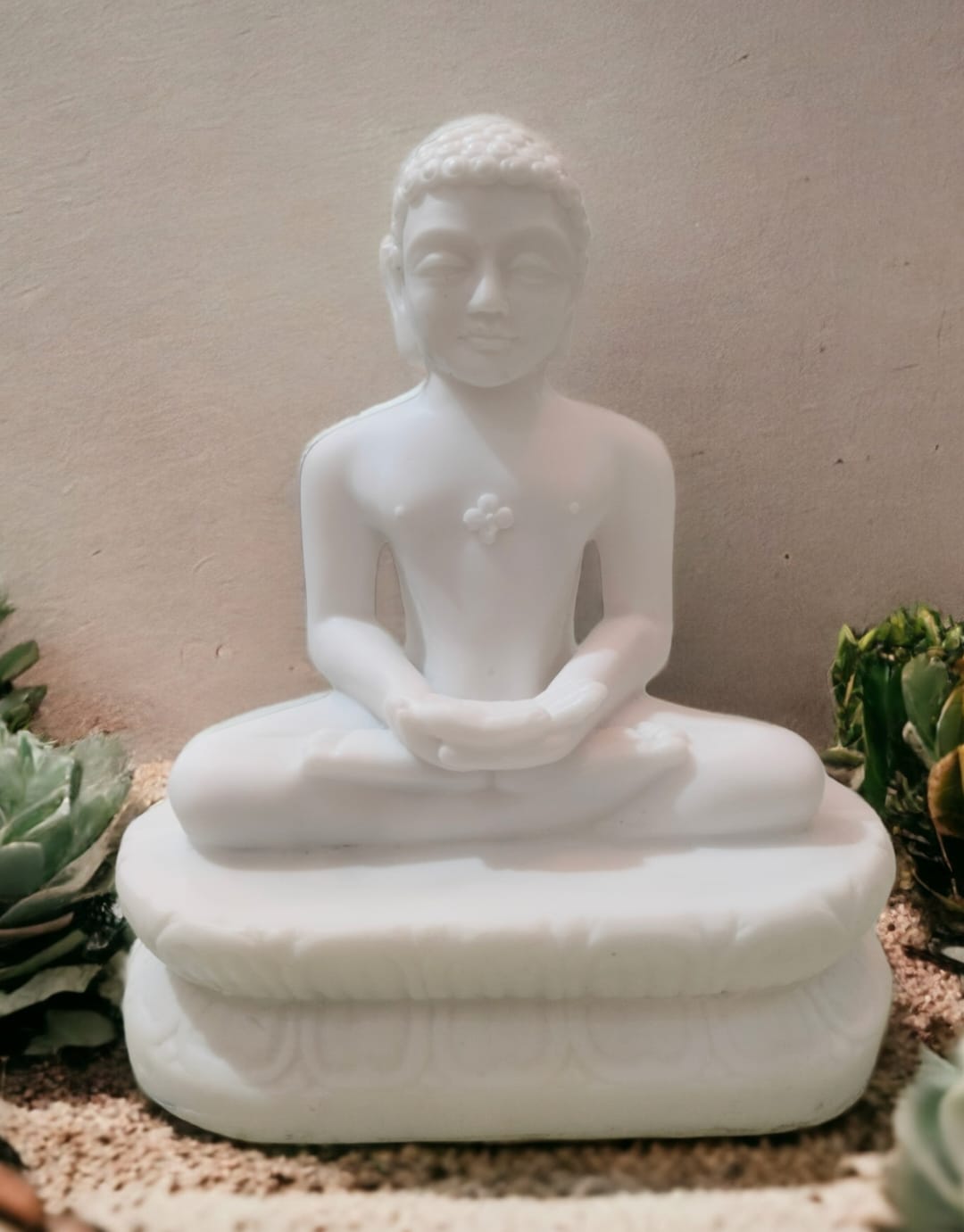 Mahavir Jain Ji Marble Statue Figurine/Idol