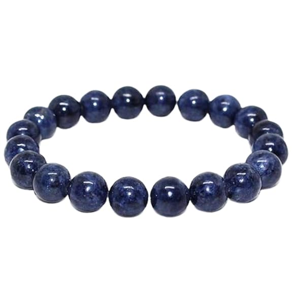 PRG Ruby Agate Bracelet for Emotional Healing and Strength Blue