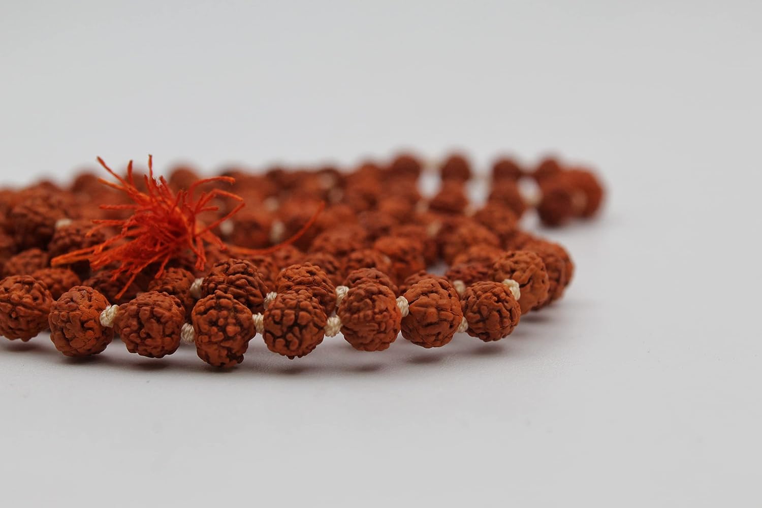 PRG Authentic Devotional Necklace(5 Mukhi Rudraksha Mala) for Chanting