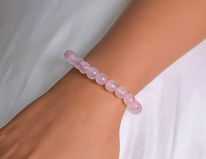 PRG Ruby Agate Bracelet for Emotional Healing and Strength Pink