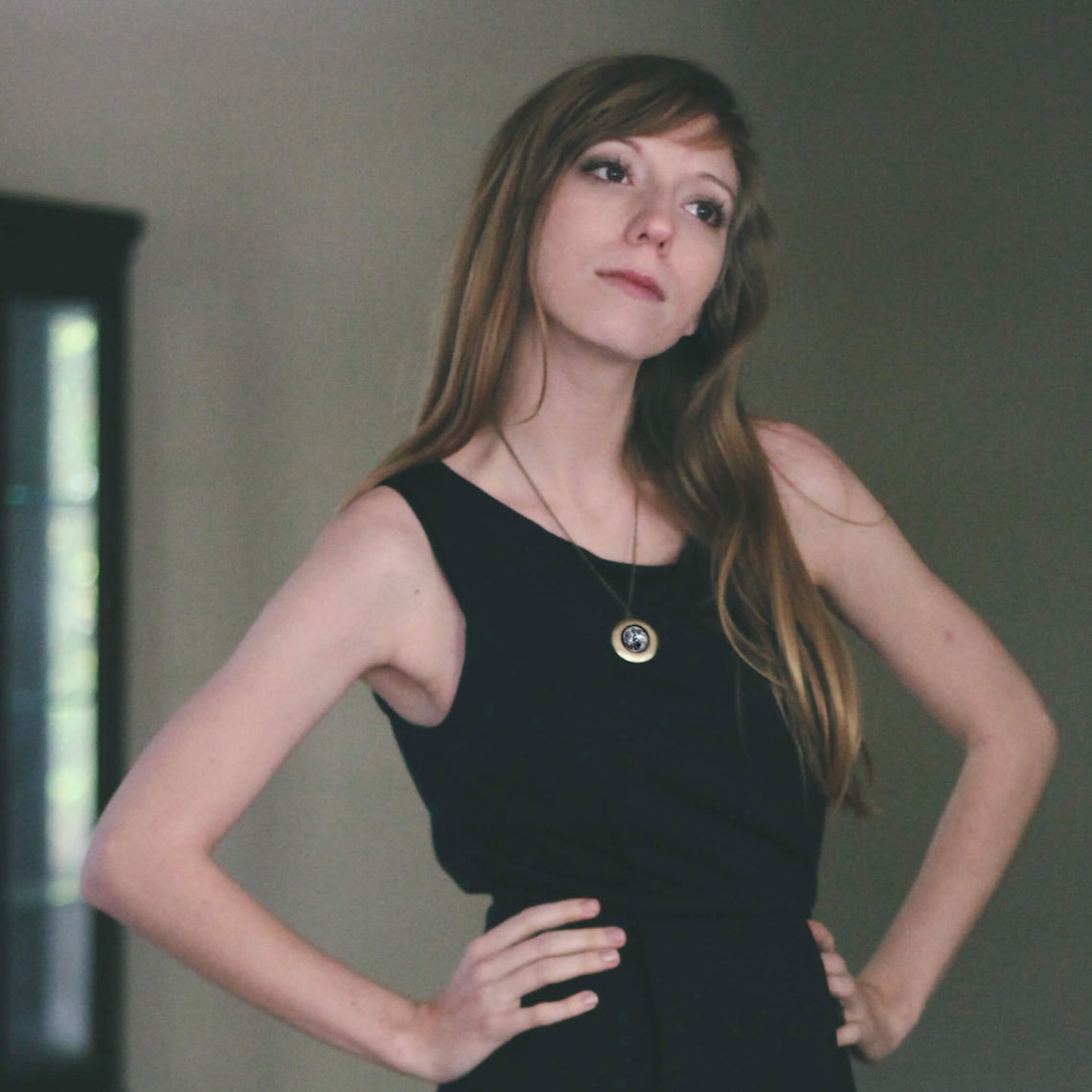 My Moon Locket Pendant Necklace